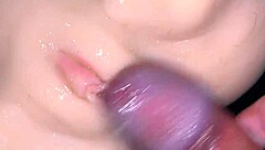 Close up of a tight pussy, amateur couple in action