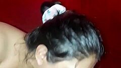 Tremendous Blowjob on Monster Cock in Oral Scene