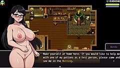 Harem game continues with a sexy nurse's examination
