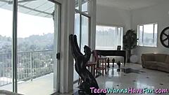 Amateur Teen 18+ Licked Out and Finger Banged at Party