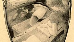 vintage erotic illustration from antique collection