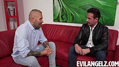 David Perry And Thomas Stone Double Penetrate Tiffany Rousso To Squirting Orgasm With Blowjob And Anal.