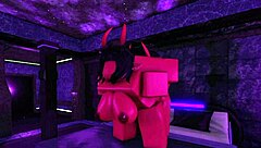 Having fun with my demon girlfriend on Valentine's Day Roblox