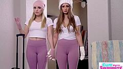 Sexy Snowangels Anna Claire Clouds in Hot Seductive Action. Wanna Join?