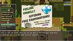 lost lagoon harem hentai game ep 4 sexy nurse naked examination a male for the first time