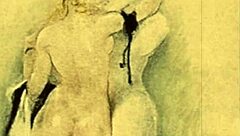 vintage erotic illustration from antique collection