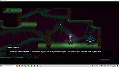Uncut hentai game scene in the future forest