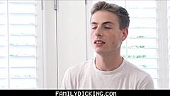 I fucked my athletic twink stepson during the massage session