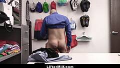 Blonde Milf Caught Stealing Lingerie and Jewelry Faces Harsh Punishment