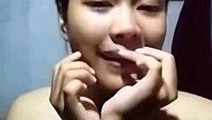 Khmer Girl Bathes in Shower During Sex