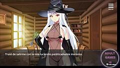 Is the witch naked in this dating game?