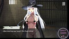 The Witch's Sexual Captivity 9 - Hentai game with commented gameplay