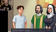 Embarrassing Moment with Mother-in-Law in Summertime Saga