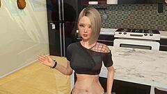 Beautiful cartoon babes get into some hot water in Ripples Part 3