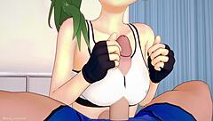 Ubel in sexy sports outfit craves to play with a huge cock.