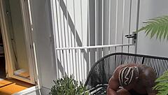 Big black cock penetrates tight pussy in missionary position