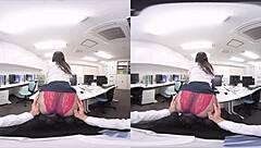 Office romance turns into sneaky creampie sex during lunch break with kizaki narisawa