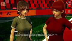 in this hentai anime the brunette bully becomes my lover in episode 84. she dominates with big cock.