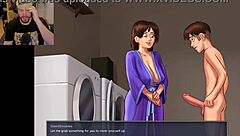 Embarrassing Moment with Mother-in-Law in Summertime Saga