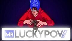 big natural tits and juicy round ass in provocative threesome