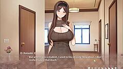 summer clover harem hentai game ep 10 cum twice on her cute brunette face
