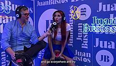 Beautiful redhead Jessica enjoys vibrator play and fantasy