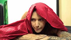 Stepdad confuses her stepdaughter with his wife and fills her with cum by accident