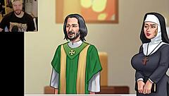 Embarrassing Moment with Mother-in-Law in Summertime Saga