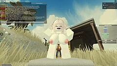 I experienced intense anal, deepthroat, doggystyle, and riding with a beautiful slut in Roblox porn