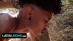 Straight Dude Ploughs Black Stud After Fucking Gay Friend At Beach