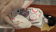 another horny babe in hentai creampie