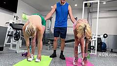 Free use of the boobz in the Brazilian boot camp of pleasure