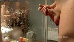 Stepmom Enters Bathroom, Starts Jerking, Likes To Watch!