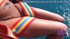 Naked Parasailing Three Hot Spring Breakers