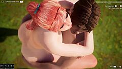 All the sex scenes of Max vs Nurse Serenia in the animated movie Wild Life