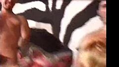 i banged italian girls at the sperma party, covering their natural tits with facials