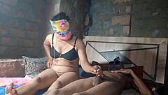 Marital sex that is not very pleasant with an Indian couple in high definition