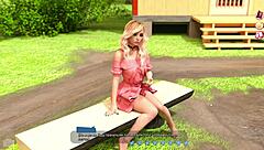 Intense gameplay with hot babes in part 7 action