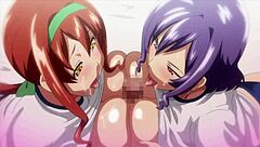 Hentai cartoon sex scenes with big tits and asses