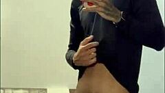 pauzudos interracial sex with big cock in gym