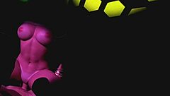 Brazilian college girl rides in the club scene