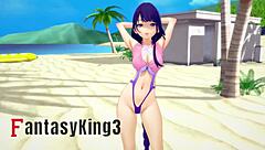 Watch Raiden Shogun in kingdom trailer Genshin Impact exclusive hentai fantasy?