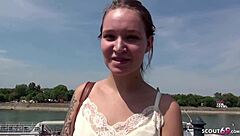 German scout fucks student Mia anal