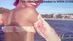 homemade pussy filling with cum on bed