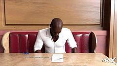 Blonde Poses Nude In Acting Lesson