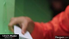 blonde angie faith fucked doggystyle deep