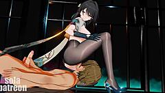 Ruan Mei in hot Honkai action