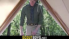 enormous item stuffs two twink boys raw back to back on scoutboys net