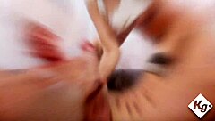 Petite Asian college girl shows off deep throat skills