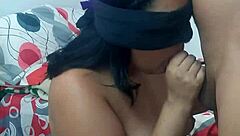 Kendall gives me a good suck on my big cock